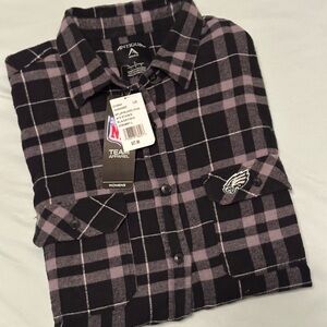 Antiqua NFL Philadelphia Eagles Team Apparel Women’s Flannel